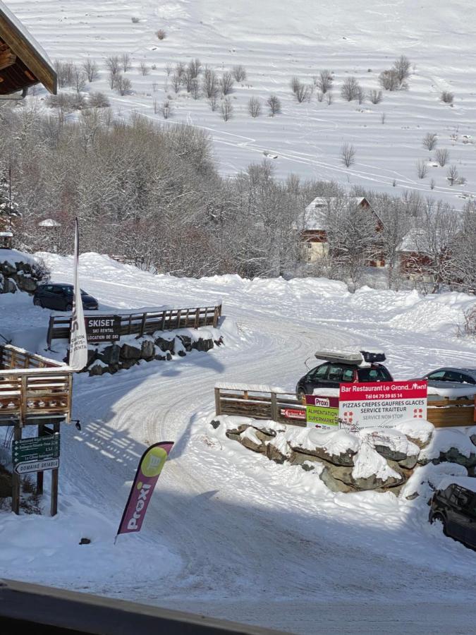 Logement 4/6 Personnes A La Montagne Avec Piscine Apartment Saint-Sorlin-d'Arves ภายนอก รูปภาพ